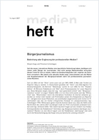 Zeitschrift für Politik , 2007