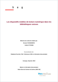 Mémoire de recherche