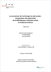 Mémoire de recherche