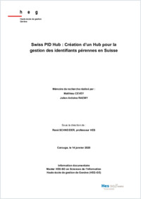 Mémoire de recherche