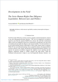 swiss_human_rights_due_diligence_legislation_between_law_and_politics