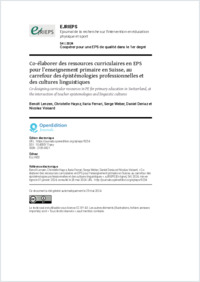 Lenzen_co_élaborer_des_ressources_curriculaires_en_EPS