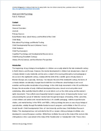 rietmann_infantandchildpsychology_oxfordbibliographies