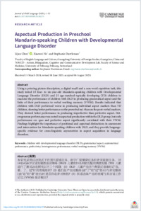 aspectual-production-in-preschool-mandarin-speaking-children-with-developmental-language-disorder
