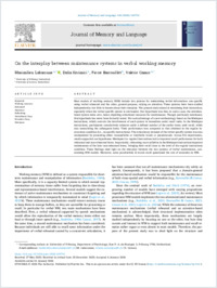labaronneetal.-2026-ontheinterplaybetweenmaintenancesystemsinverbalworkingmemory