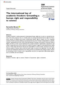 besson-2026-the-international-law-of-academic-freedom-grounding-a-human-right-and-responsibility-to-science